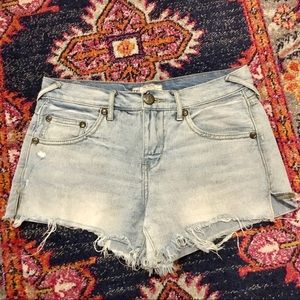 Free People Denim Shorts